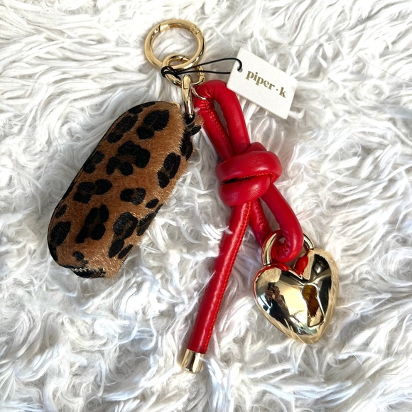 🐆❤️Piper K Gorgeous Leopard Mini Coin Purse Handbag Charm❤️🐆NWT - Picture 2 of 12